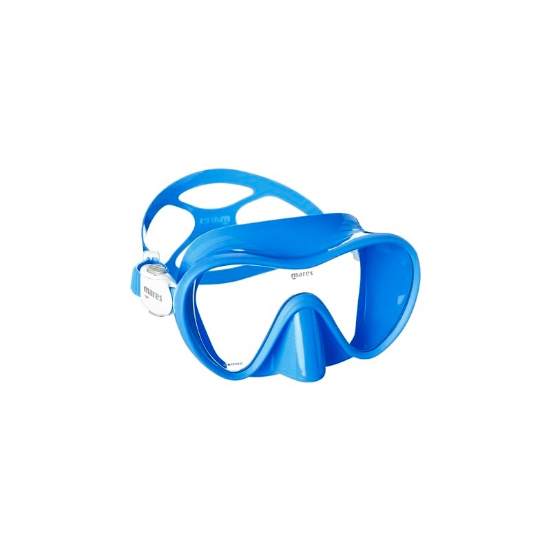 Mares Tropical Adult Snorkel Mask Blue Plain