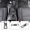 Aunginsy Central Control Gear Shift Panel Cover Cup Holder Trim