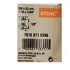 Stihl 7010 871 0398 Replacement File For 3/8" Chainsaw Chains,