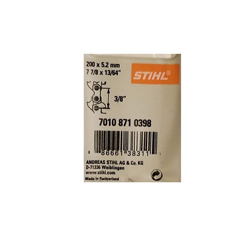Stihl 7010 871 0398 Replacement File For 3/8" Chainsaw Chains,