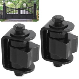 UCDOET Heavy Duty Gate Hinge Weld on Hinge, Weldable Larger Iron or Steel Vehicular Pedestrian Gates, Adjustable Bearing Gate Hinge Heavy Duty Up to 1000 Lbs (1Pair)