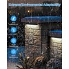 HIBOITEC Retaining Wall Lights Low Voltage Hardscape Lighting 7 Inch