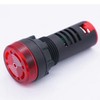 SPORTARC 2 Red Indicator Lights with Buzzer AC/DC 12V 22mm