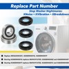 Upgrade MDS62058301, 4280EN4001G, 4280EN4001F Washer Tub Bearing Seal Kit Replacement