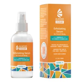 Almond Clear Suero Level 1 Ácido Mandélico 10% Antiacné 113g Todo Tipo De Piel Noche