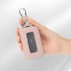 SENDEFN Universal Leather Car Key Fob Case with Clear Window
