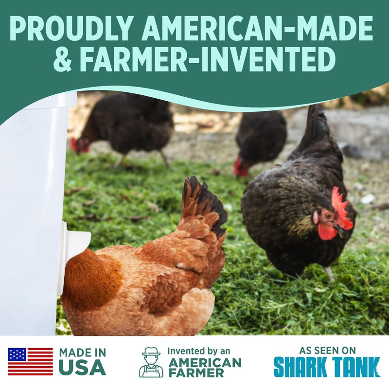 The Original Poultry Pro Feeder DIY Port PVC Gravity Fed