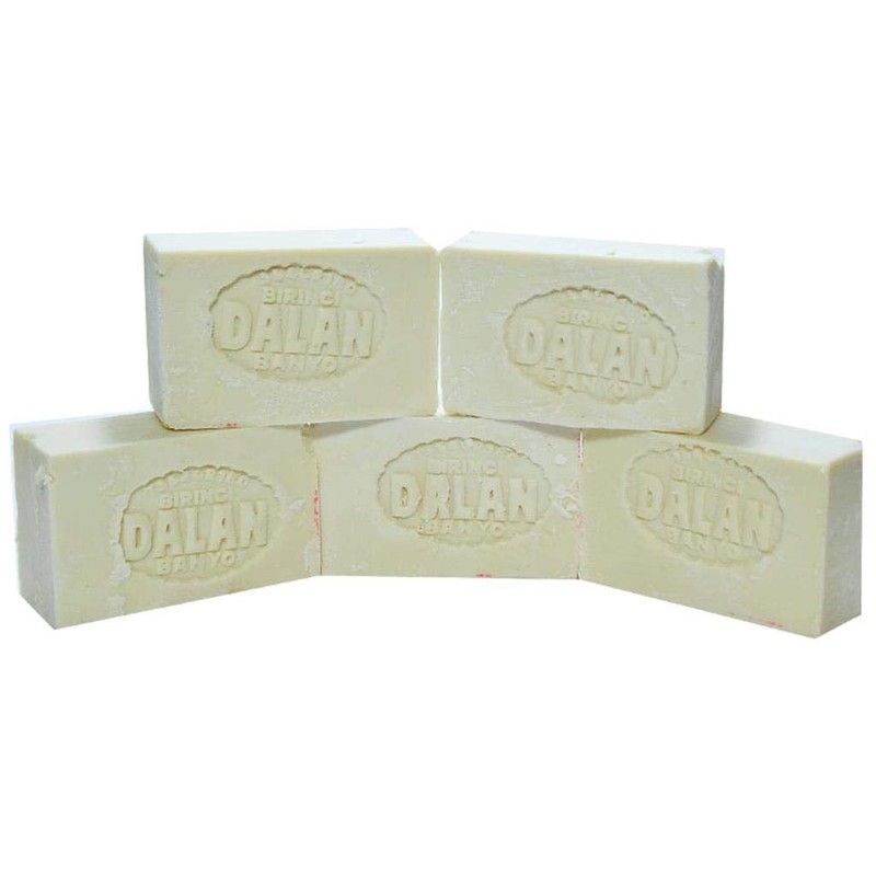 Dalan Antique Traditional White Soap 5-Pieces Set, 0.91 kg