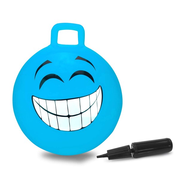 JAMARA 460458 Smile Bouncy Ball, BPA-Free, 450 mm to 50