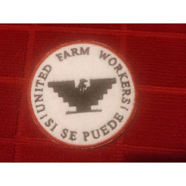 United Farm Workers "si se puede" iron on patch