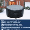 Insulated Inflatable Hot Tub Cover Round Full Coverage Hot Tub