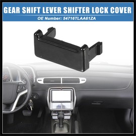 Hihaha Shifter Lock Cover Car Gear Shift Lever Shifter Lock Cover for Honda CRV 2017-20 No.54716TLAA61ZA Durable Material