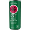 IZZE Sparkling Juice Beverage Blend, Watermelon, No Sugar Added, 8.4