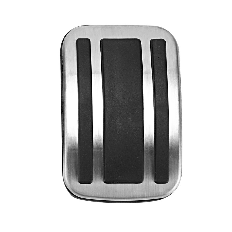2pcs Accelerator Pedal Brake Footrest Pad Aluminum Alloy Replacement for