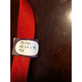 SCOTT DOG LEASH RED 48 INCHES LONG NEW