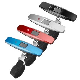 Rayyan Luggage Scale Digital Portable Suitcase Scale Hanging Scales Luggage Weighing Scale With Backlight And Tare Function 110/50Kg Capacity (Red)