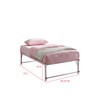Kings Brand Furniture Twin Size Metal Pop up Trundle Day