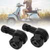 2Pcs 90 Degree Right Angle Valve Stems Motorcycle Electric Scooter