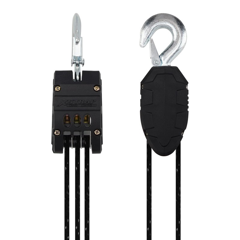 XSTRAP STANDARD Heavy-Duty 2,000LB 50 Feet Reflective Rope Hoist Pulley