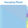 Forvencer 8 Count Dividers with Pockets, 8 Tab Dividers for