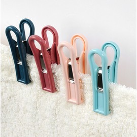 Heavy-Duty Multipurpose Clothespins, 4-Pack, 10 Count Set