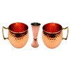 Akanksha Arts - Par de tazas Moscú Mule con un