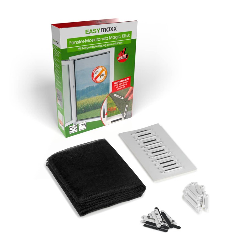 EASYmaxx fly screen for windows with Magic Click | Mosquito