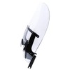 XFMT Clear Detachable Quick Release Windshield Windscreen W/Black Bracket For