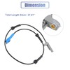 QUARKZMAN 2 Pieces Rear Left Right ABS Sensor Wheel Speed
