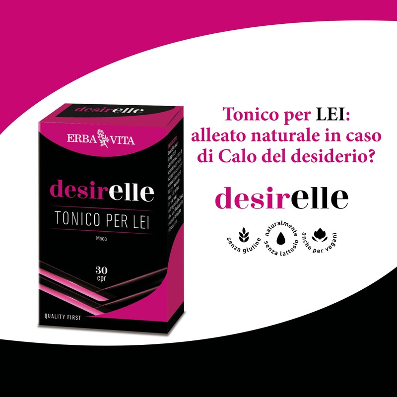 ERBA VITA Desirelle integratore alimentare tonico per lei a base