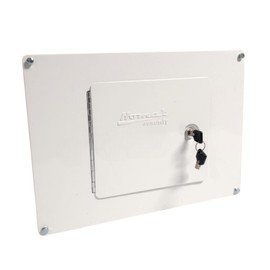 Homak First Watch Between The Studs High Security Steel Wall Safe, White