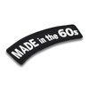 Birthday Gift "Made in the 60s" Sixties Party Decoration Patch