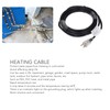 Water Pipe Heating Cable Rapid Temperature Rise IP68 Waterproof Electric
