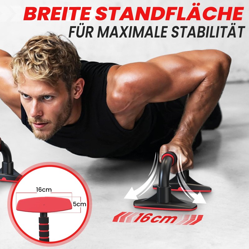 FUNFLEX Push-up Handles Set for Effective Upper Body Training, Push-up