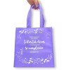 Bolsa Tote Bag Lila Pon en Manos del Seor