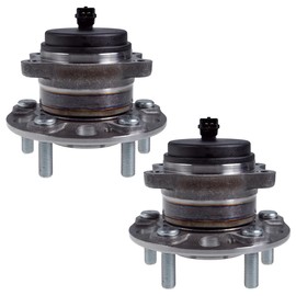 AUQDD 512553 x2 (For FWD Models) Rear Wheel Hub and Bearing Assembly Compatible With 2015-2019 Hyu-ndai Sonata, 16-21 Tucson /17-20 K-ia Cadenza Optima Sportage # ‎HA590614 52730-C1100