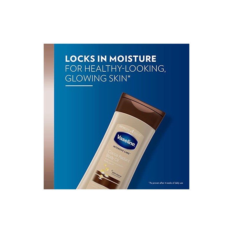 Vaseline Total Moisture - Aceite de gel corporal radiante de