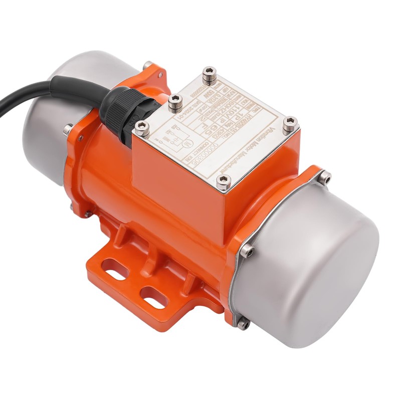 50W Concrete Vibration Motor with Speed Controller, AC 110V 3600RPM