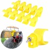 Automatic Poultry Water Nipple - Chicken Coop Animal Water Feeder P5676 100ea