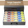 Storage Organizer Drawer for K-Cup Pods, ZECENN Coffee Pods Holder