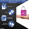 MERCURYAL Combination Lock, Locker Lock, 4 Digit Security Locks, 1/2