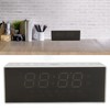 Digital Mirror Alarm Clock Multifunctional LED Mirror Electronic Clocks for