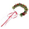 TOVINANNA Bell Pine Cone Wreath Decorations Christmas Wreath Headband Christmas
