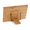 Cookbook Stand Cook Book Holder Organic Bamboo Book Stand Reading