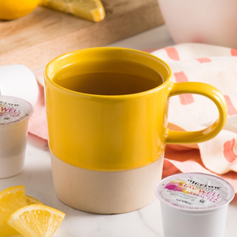 Bigelow Benefits Stay Well Lemon Echinacea Keurig K-Cups Pods Herbal