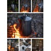 CAMPING MOON SW-6 Bonfire Kettle, Direct Fire, Fire Place Kettle,