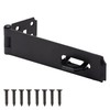 BOODVON Door Lock Hasp Latch, Iron Safety Packlock Clasp Hasp