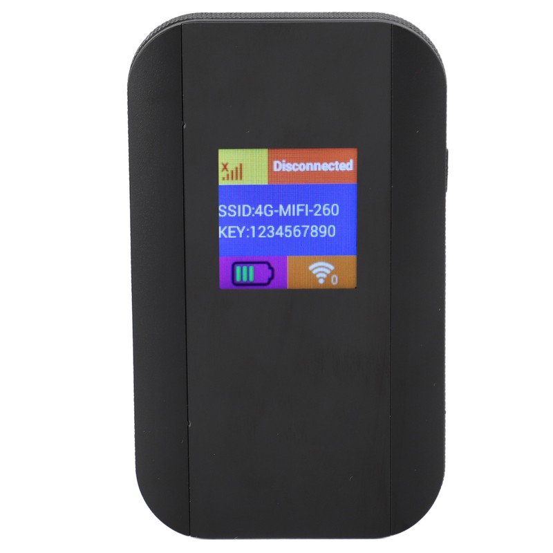 4G LTE Mobile WiFi Hotspot 500Mbps Support 10 Users 4G