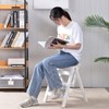 Folding Step Stool Step Ladder 3 Tier, Multi-Functional Folding Solid