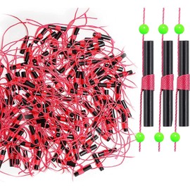 YOTO Bobber Stops for Fishing,Float Bobber Stops String Knots&Fishing Glow Beads